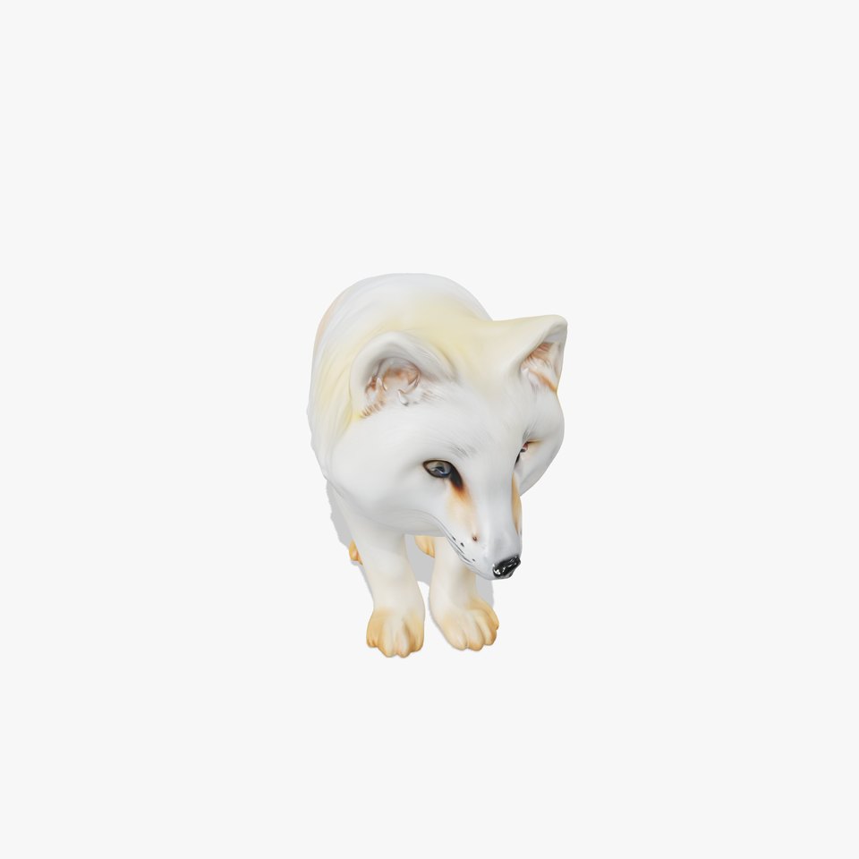 Arctic Fox D Model Pack